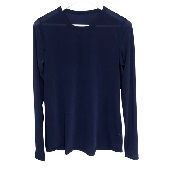 Lululemon Long Sleeve Mesh Top Size 8